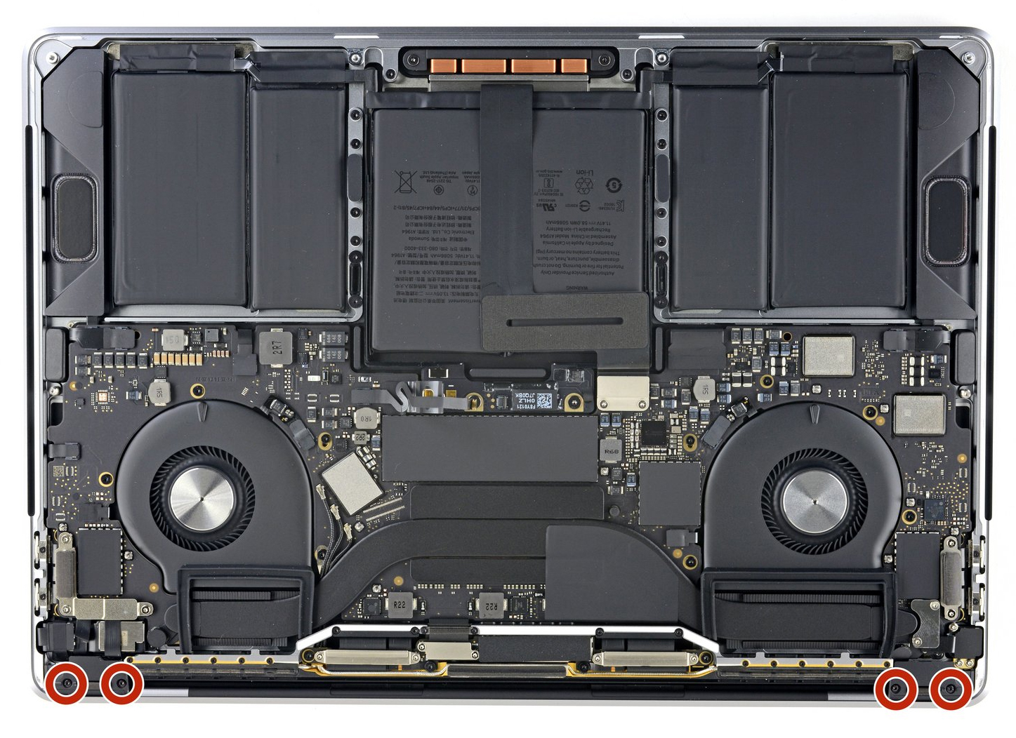 Internal Photo of Apple MacBook Pro 2020 A2251 LCD Screen Display Assembly Space Grey (A2251 2020)